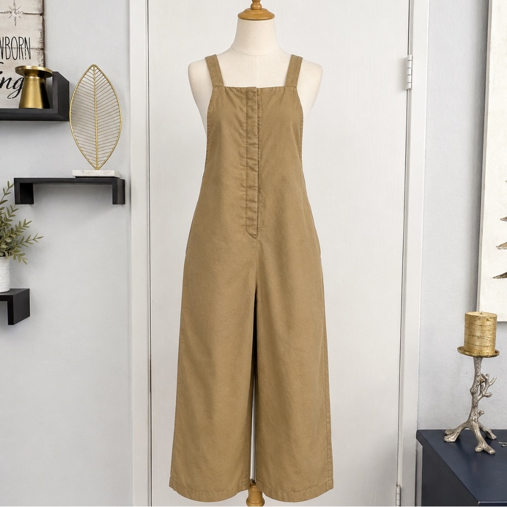 IENA Japan Wool Wide Leg Overalls 
Jumpsuit Size 38